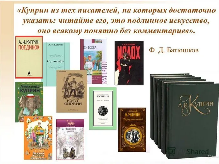 Куприн     и его книги